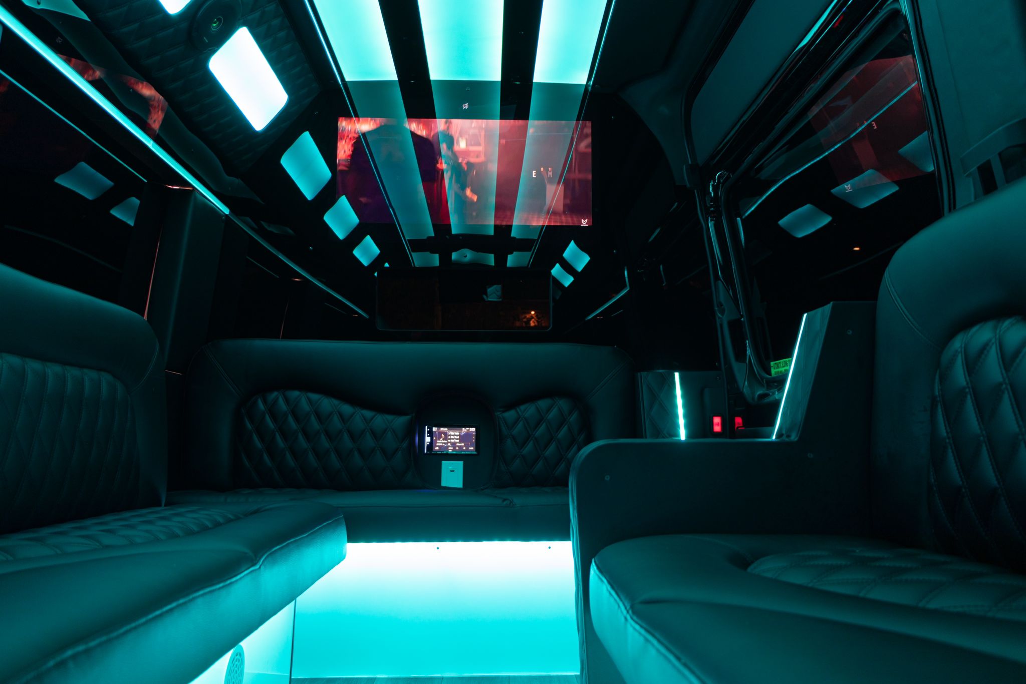 Mercedes Party Bus Interior